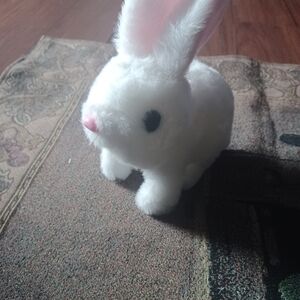 White Plush Bunnypal Toy